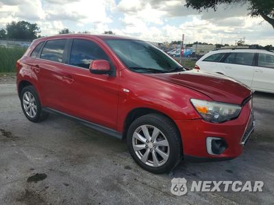 Czwarte zdjęcie samochodu z boku: 2015 MITSUBISHI OUTLANDER SPORT SE VIN:4A4AP4AU6FE038006 - miniatura