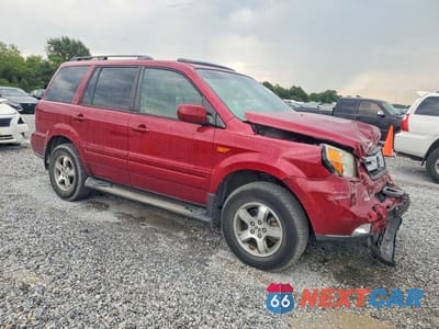 Czwarte zdjęcie samochodu z boku: 2006 HONDA PILOT EX VIN:5FNYF185X6B026042 - miniatura