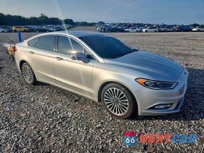Czwarte zdjęcie samochodu z boku: 2018 FORD FUSION TITANIUM/PLATINUM VIN:3FA6P0D95JR162017 - miniatura