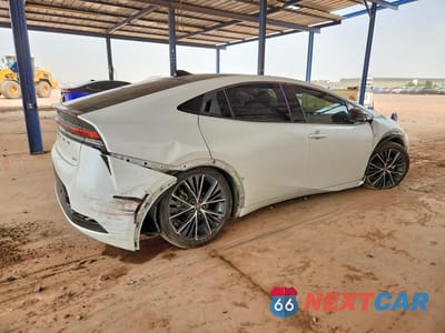 Trzecie zdjęcie samochodu z tyłu: 2023 TOYOTA PRIUS LIMITED VIN:JTDACAAU0P3009311 - miniatura
