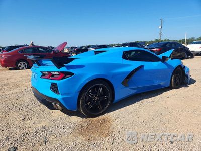 Trzecie zdjęcie samochodu z tyłu: 2021 CHEVROLET CORVETTE STINGRAY 1LT VIN:1G1YA3D47M5112245 - miniatura