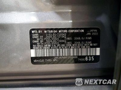 Zdjęcie 13 z 13 samochodu: 2023 MITSUBISHI OUTLANDER SE VIN:JA4J4UA84PZ033488 - miniatura