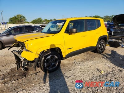 2016 JEEP RENEGADE SPORT ZACCJAATXGPD11643 - główne zdjęcie licytacji z USA - miniatura