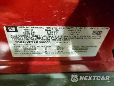 Zdjęcie 13 z 13 samochodu: 2018 GMC TERRAIN SLT VIN:3GKALVEX1JL308365 - miniatura