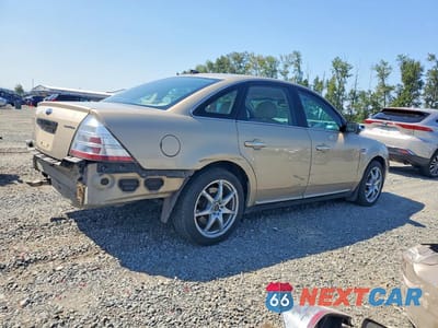 Trzecie zdjęcie samochodu z tyłu: 2008 FORD TAURUS LIMITED VIN:1FAHP25W38G159370 - miniatura