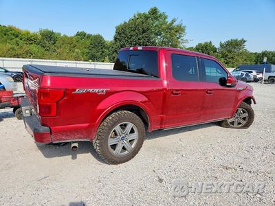 Trzecie zdjęcie samochodu z tyłu: 2019 FORD F150 SUPERCREW VIN:1FTEW1EP5KFB91771 - miniatura
