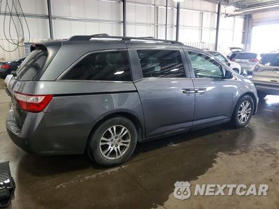 Trzecie zdjęcie samochodu z tyłu: 2012 HONDA ODYSSEY EXL VIN:5FNRL5H62CB135328 - miniatura