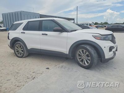 Czwarte zdjęcie samochodu z boku: 2020 FORD EXPLORER POLICE INTERCEPTOR VIN:1FM5K8AB6LGC12973 - miniatura