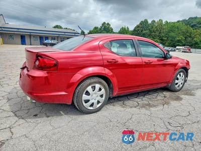 Trzecie zdjęcie samochodu z tyłu: 2014 DODGE AVENGER SE VIN:1C3CDZAB9EN173570 - miniatura