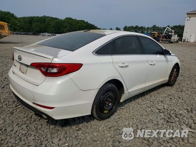 Trzecie zdjęcie samochodu z tyłu: 2017 HYUNDAI SONATA SE VIN:5NPE24AF1HH472894 - miniatura