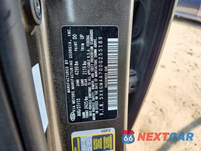 Zdjęcie 13 z 13 samochodu: 2013 KIA OPTIMA LX VIN:5XXGM4A70DG255189 - miniatura