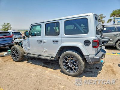 Drugie zdjęcie samochodu z przodu: 2024 JEEP WRANGLER SAHARA 4XE VIN:1C4RJXP63RW238474 - miniatura