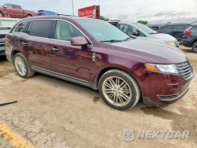 Czwarte zdjęcie samochodu z boku: 2018 LINCOLN MKT VIN:2LMHJ5AT7JBL00625 - miniatura