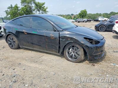 Czwarte zdjęcie samochodu z boku: 2025 TESLA MODEL Y VIN:7SAYGDEE2SF291800 - miniatura