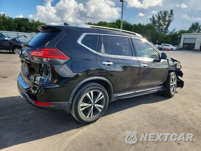 Trzecie zdjęcie samochodu z tyłu: 2017 NISSAN ROGUE SL VIN:5N1AT2MT6HC855206 - miniatura