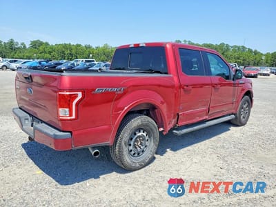 Trzecie zdjęcie samochodu z tyłu: 2016 FORD F150 SUPERCREW VIN:1FTEW1EP1GKE65529 - miniatura