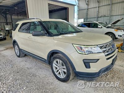 Czwarte zdjęcie samochodu z boku: 2018 FORD EXPLORER XLT VIN:1FM5K7D86JGA52407 - miniatura