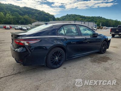 Trzecie zdjęcie samochodu z tyłu: 2022 TOYOTA CAMRY SE NIGHTSHADE VIN:4T1G11AKXNU050515 - miniatura