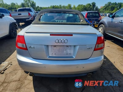 Zdjęcie 6 z 12 samochodu: 2006 AUDI A4 1.8 CABRIOLET VIN:WAUAC48H16K010723 - miniatura