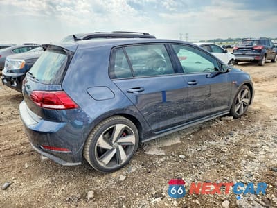 Trzecie zdjęcie samochodu z tyłu: 2019 VOLKSWAGEN GTI S VIN:3VW5T7AU9KM001961 - miniatura