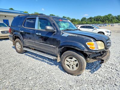 Czwarte zdjęcie samochodu z boku: 2001 TOYOTA SEQUOIA LIMITED VIN:5TDZT38A01S028604 - miniatura