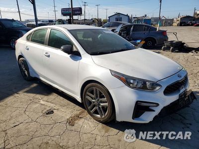 Czwarte zdjęcie samochodu z boku: 2021 KIA FORTE GT LINE VIN:3KPF34AD0ME285130 - miniatura