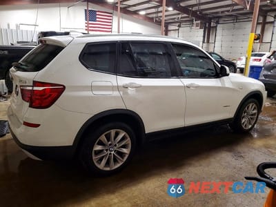Trzecie zdjęcie samochodu z tyłu: 2017 BMW X3 XDRIVE28I VIN:5UXWX9C38H0T22265 - miniatura