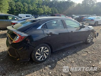 Trzecie zdjęcie samochodu z tyłu: 2019 HONDA CIVIC LX VIN:SHHFK7H39KU415820 - miniatura