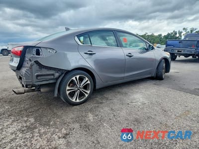 Trzecie zdjęcie samochodu z tyłu: 2015 KIA FORTE EX VIN:KNAFX4A88F5318412 - miniatura