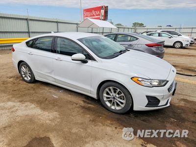 Czwarte zdjęcie samochodu z boku: 2019 FORD FUSION SE VIN:3FA6P0HD9KR143048 - miniatura