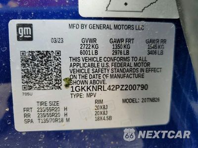 Zdjęcie 13 z 13 samochodu: 2023 GMC ACADIA SLE VIN:1GKKNRL42PZ200790 - miniatura