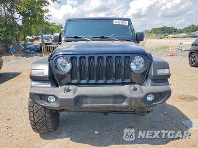 Piąte zdjęcie samochodu w środku: 2021 JEEP WRANGLER UNLIMITED SPORT VIN:1C4HJXDN5MW554426 - miniatura