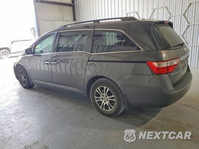 Drugie zdjęcie samochodu z przodu: 2013 HONDA ODYSSEY EXL VIN:5FNRL5H66DB048274 - miniatura