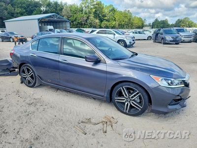 Czwarte zdjęcie samochodu z boku: 2016 HONDA ACCORD SPORT VIN:1HGCR2F50GA232525 - miniatura