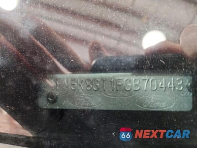 Zdjęcie 13 z 13 samochodu: 2015 FORD EXPLORER SPORT VIN:1FM5K8GT1FGB70443 - miniatura