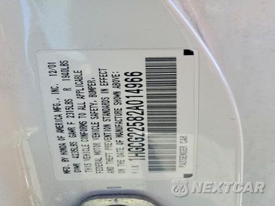 Zdjęcie 13 z 13 samochodu: 2002 HONDA ACCORD EX VIN:1HGCG22582A014966 - miniatura