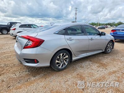 Trzecie zdjęcie samochodu z tyłu: 2018 HONDA CIVIC EX VIN:2HGFC2F72JH570856 - miniatura