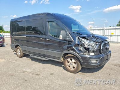 Czwarte zdjęcie samochodu z boku: 2021 FORD TRANSIT T-350 VIN:1FBAX2C88MKA04132 - miniatura