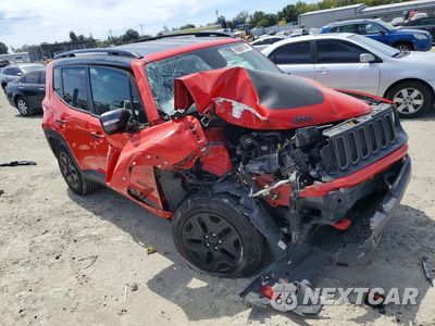 Czwarte zdjęcie samochodu z boku: 2018 JEEP RENEGADE TRAILHAWK VIN:ZACCJBCB8JPG67543 - miniatura