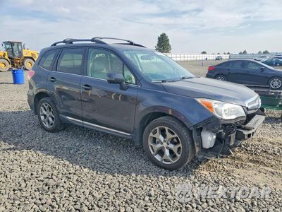 Czwarte zdjęcie samochodu z boku: 2015 SUBARU FORESTER 2.5I TOURING VIN:JF2SJAUC5FH448424 - miniatura