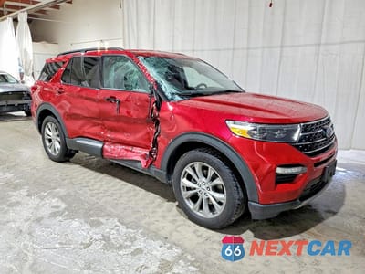 Czwarte zdjęcie samochodu z boku: 2021 FORD EXPLORER XLT VIN:1FMSK8DH5MGA28645 - miniatura