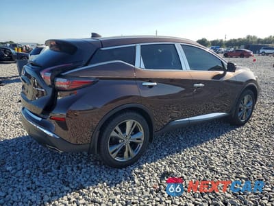 Trzecie zdjęcie samochodu z tyłu: 2020 NISSAN MURANO PLATINUM VIN:5N1AZ2DJXLN112221 - miniatura