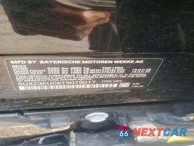 Zdjęcie 13 z 13 samochodu: 2026 BMW X5 XDRIVE40I VIN:5UX23EU06T9079017 - miniatura