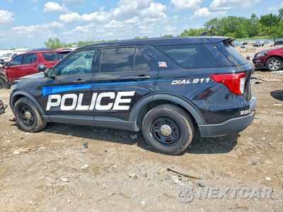 Drugie zdjęcie samochodu z przodu: 2020 FORD EXPLORER POLICE INTERCEPTOR VIN:1FM5K8AB5LGD08030 - miniatura