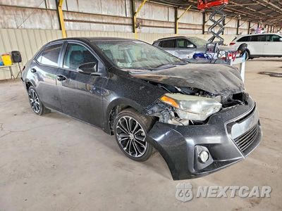Czwarte zdjęcie samochodu z boku: 2014 TOYOTA COROLLA S PLUS VIN:2T1BURHEXEC143567 - miniatura