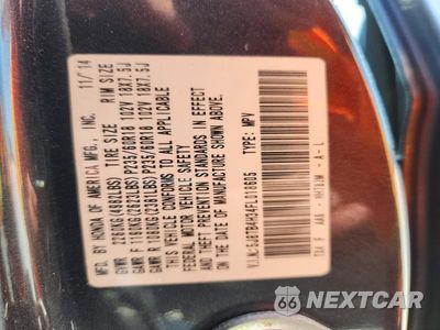 Zdjęcie 13 z 13 samochodu: 2015 ACURA RDX VIN:5J8TB4H34FL018605 - miniatura