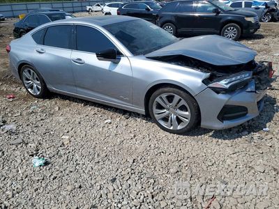 Czwarte zdjęcie samochodu z boku: 2021 ACURA TLX TECHNOLOGY VIN:19UUB5F40MA012248 - miniatura