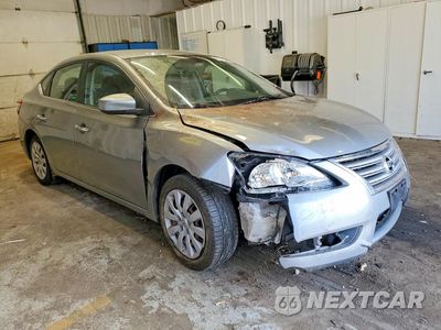 Czwarte zdjęcie samochodu z boku: 2013 NISSAN SENTRA S VIN:3N1AB7AP4DL774184 - miniatura