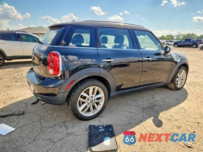 Trzecie zdjęcie samochodu z tyłu: 2014 MINI COOPER COUNTRYMAN VIN:WMWZB3C59EWR37554 - miniatura