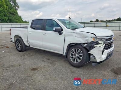 Czwarte zdjęcie samochodu z boku: 2022 CHEVROLET SILVERADO C1500 LT VIN:1GCPACED3NZ576550 - miniatura